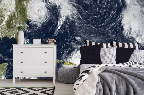 Vlies Fototapete - Hurrikan Harvey 375 x 250 cm